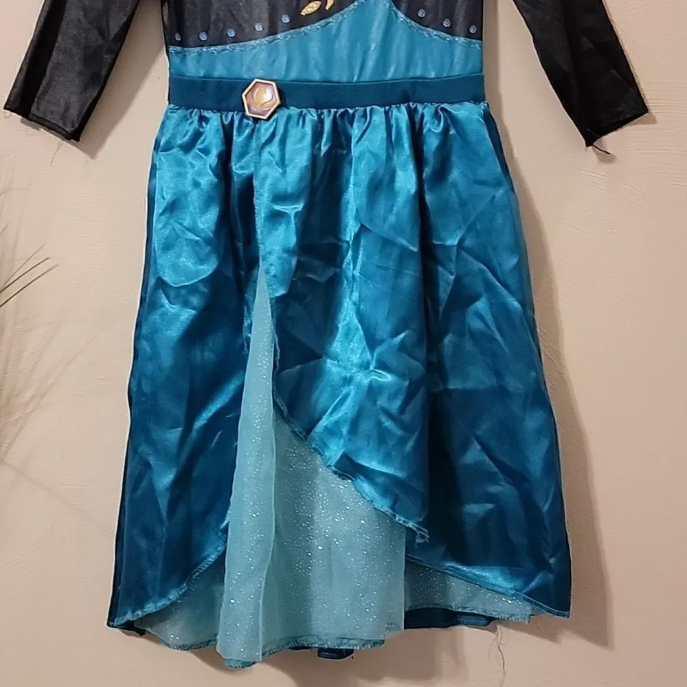 Disney FROZEN II QUEEN ANNA GOWN COSTUME, SIZE 4-6